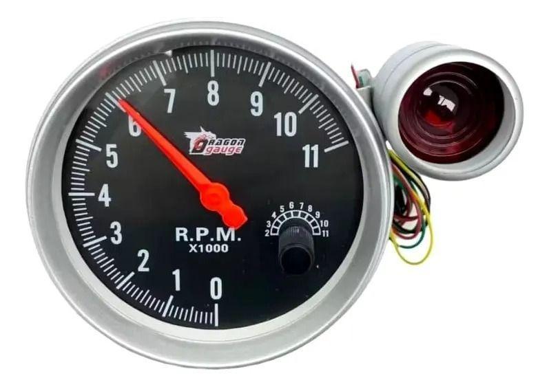 Tacómetro Análogo De 5 Pulgadas Para Auto Con Luces Led-4