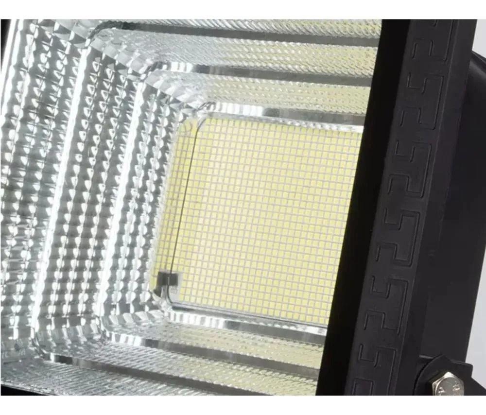 Foco Reflector Solar 200w Panel Solar Y Control Remoto-5