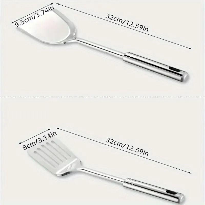 Set 7 Piezas Utensilios Cocina Cucharas Espatula Y Otros-3