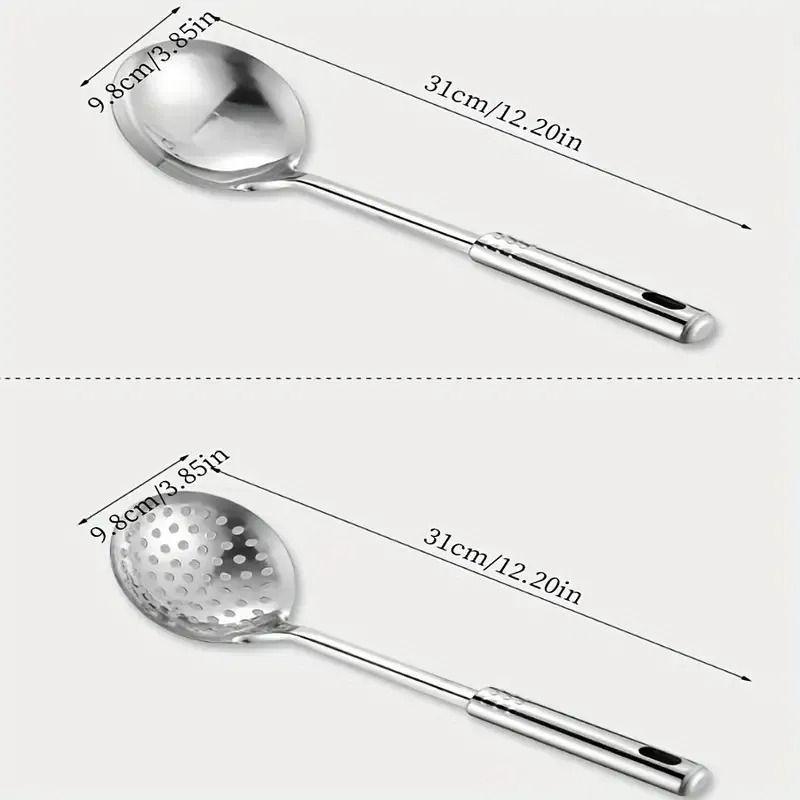 Set 7 Piezas Utensilios Cocina Cucharas Espatula Y Otros-4