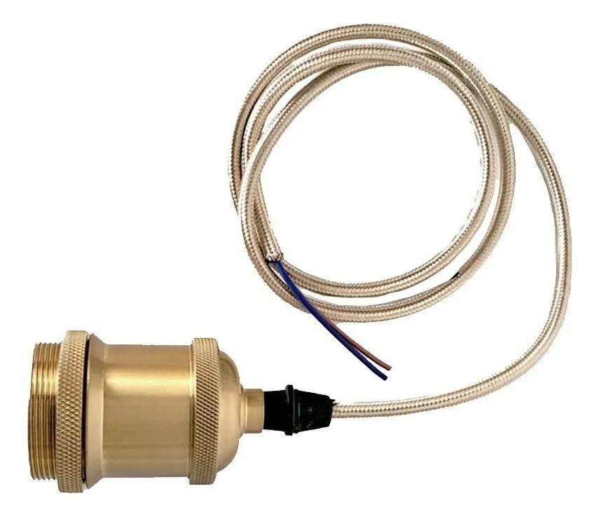 Pack 3 Soquete Lampara Colgante Vintage E27 Retro-2