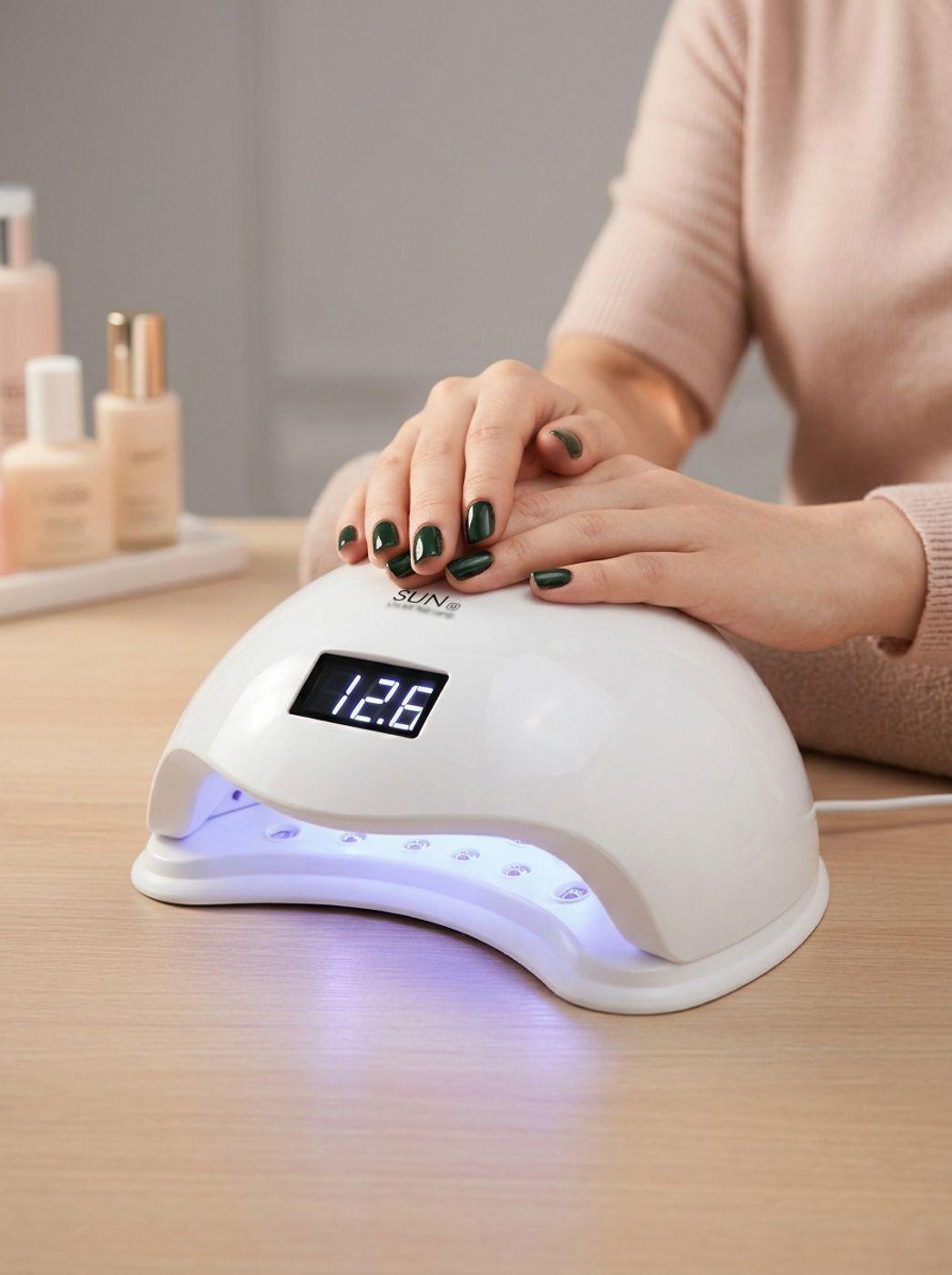 Lampara Uñas Led Profesional Secador Uñas Uv Manicure 48w-3