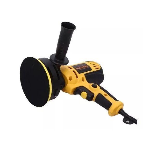 Maquina Pulidora Eléctrica Lijadora De Auto 380w + Accesorios-2
