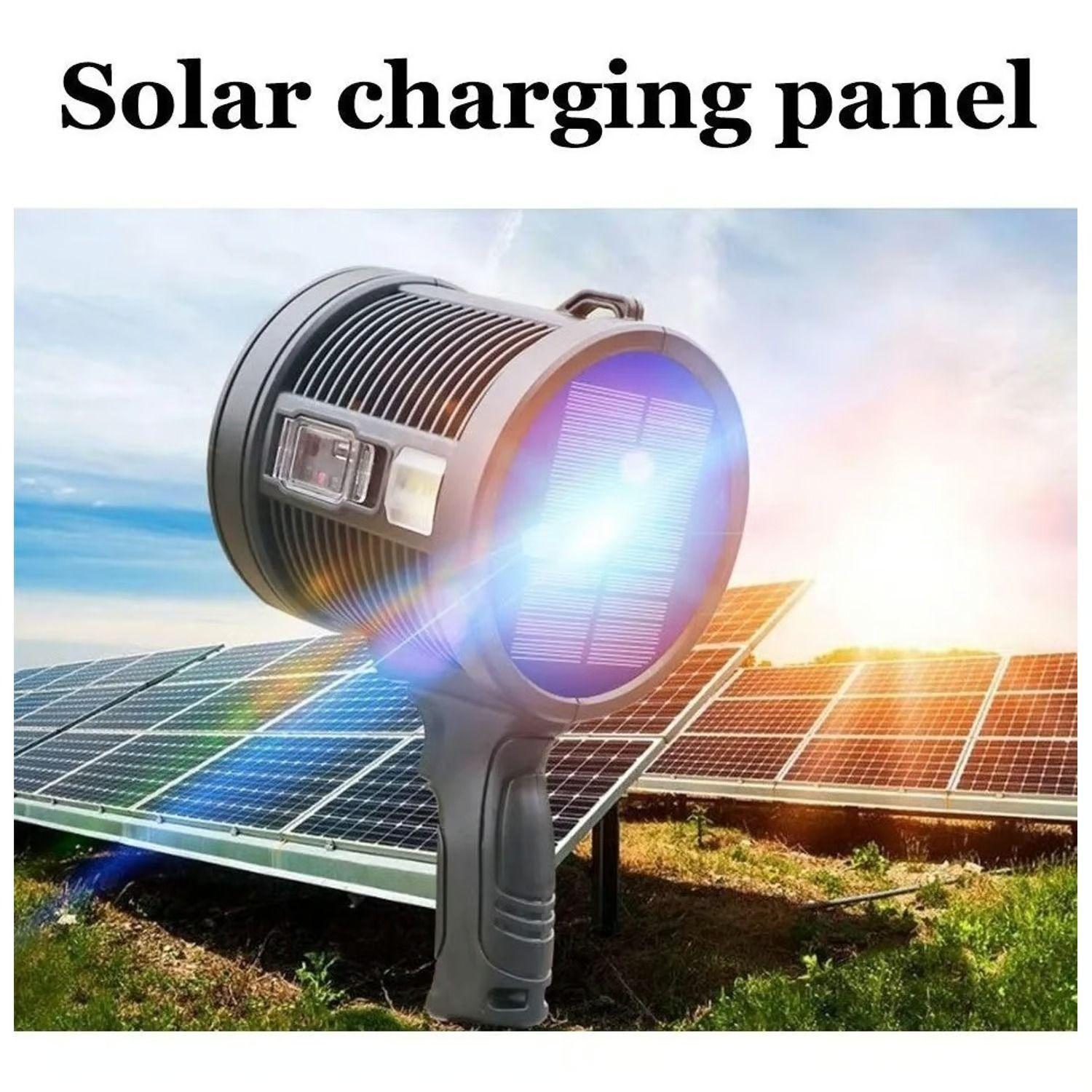 Foco Linterna Led Recargable 90 000 L menes 3 Modos-3