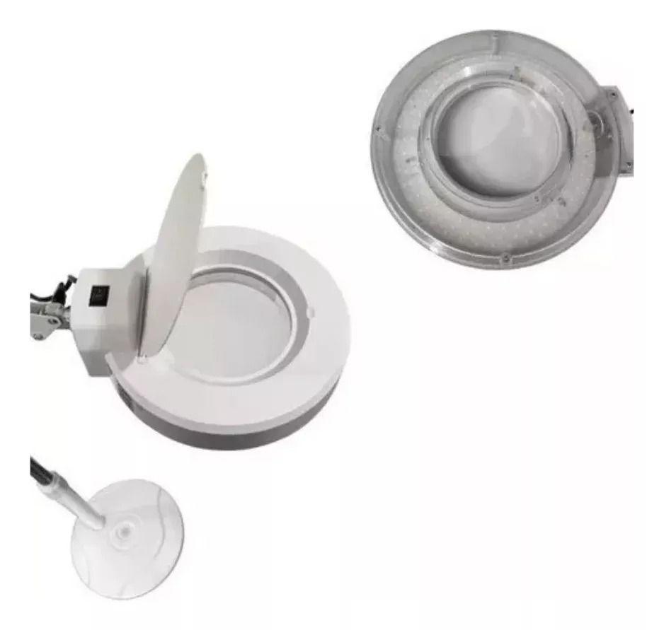 Lampara con lupa y Luz Fría Lupa Led Con Pedestal-3
