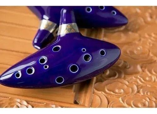 Ocarina De 12 Agujeros De Cer mica De Zelda Base Do-4