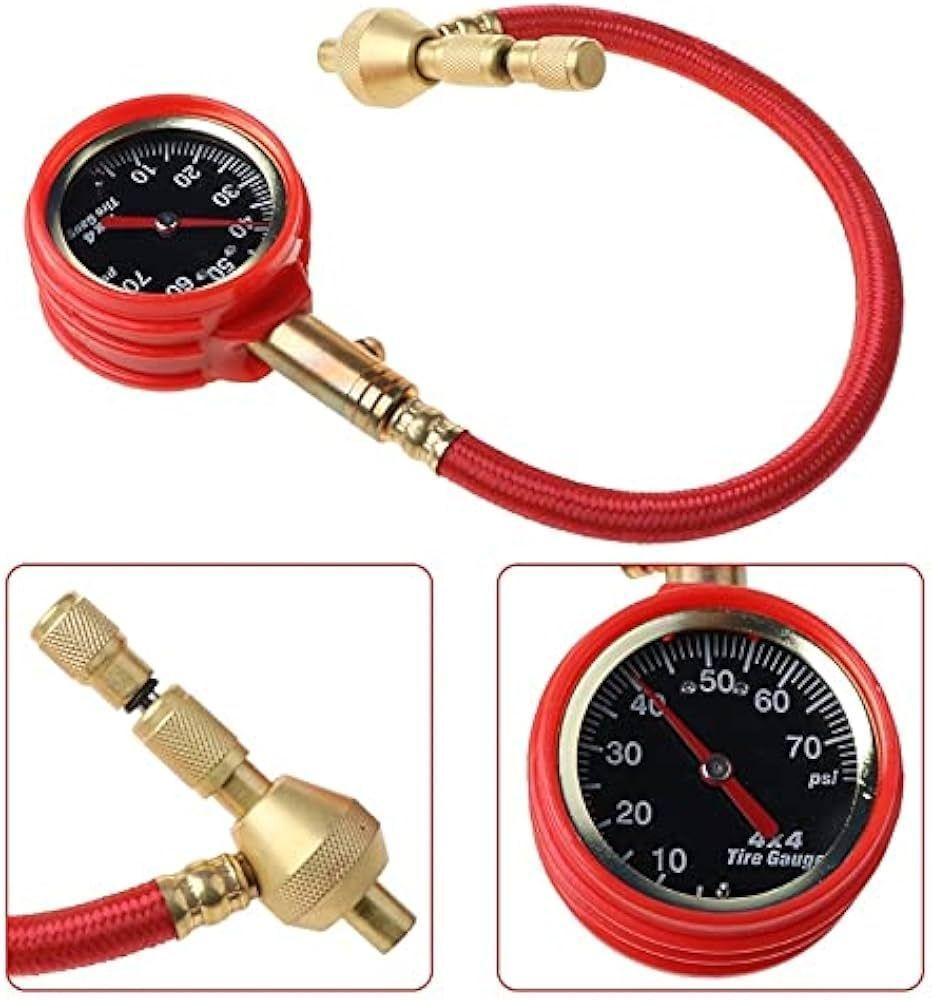 Medidor De Presión De Aire Vehículo Motor Coche Camión-3