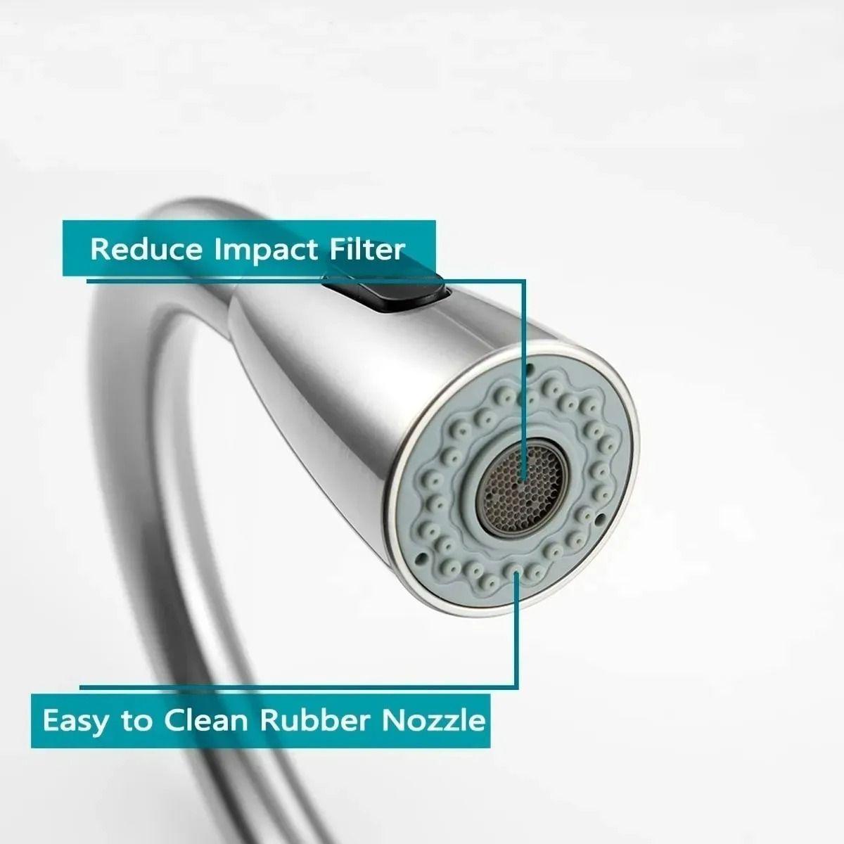 Llave Monomando Lavaplatos Flexible Griferia-2