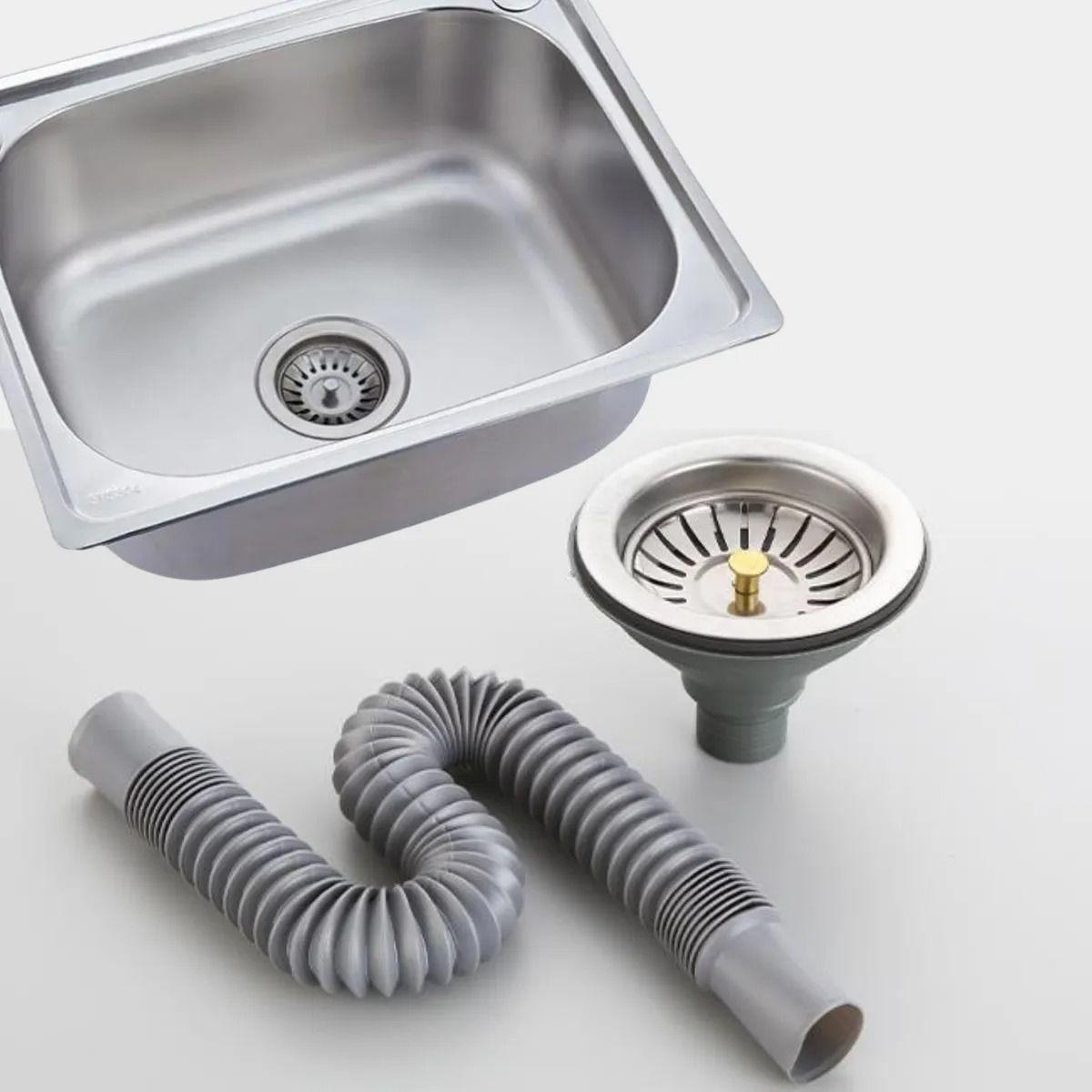 Lavaplatos Empotrado 60x45 Lavaplatos Acero Inoxidable-2