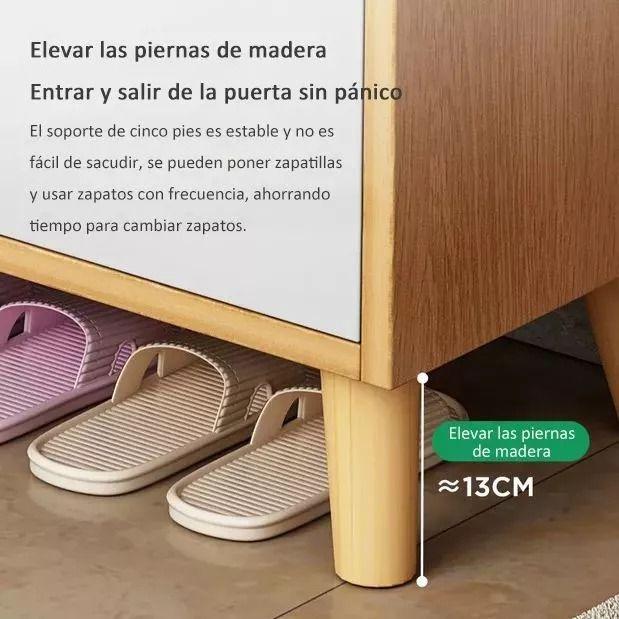 Zapatera Organizador Con 4 Puertas 1 Caj n Acomodar 24 Pares-5