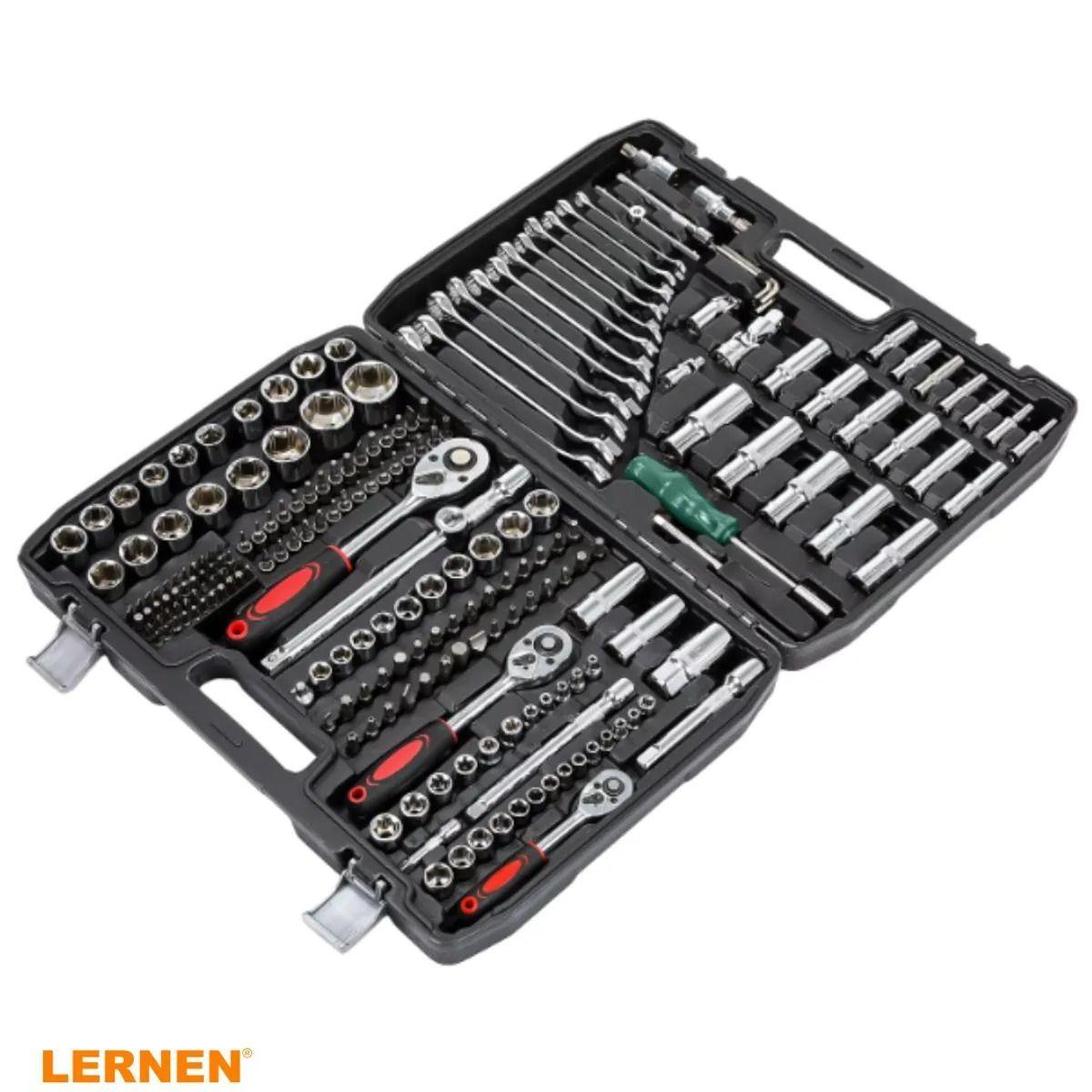 Caja De Herramientas Dados Y Llaves 216 Piezas-1