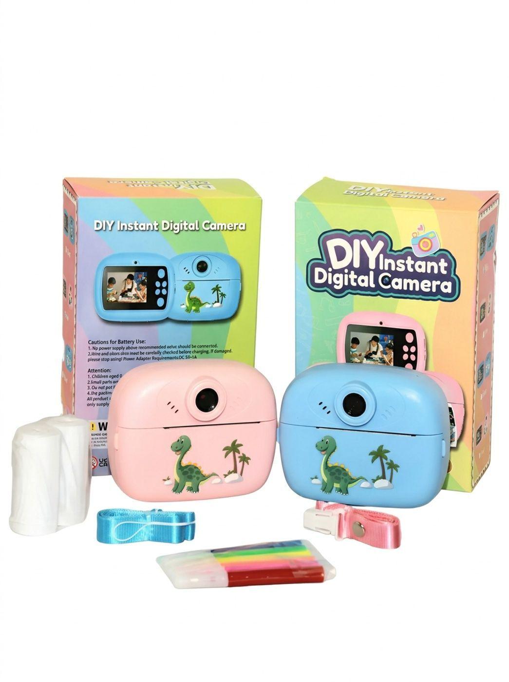 Camara De Fotos Con Impresion Instantanea Infantil Niños-3