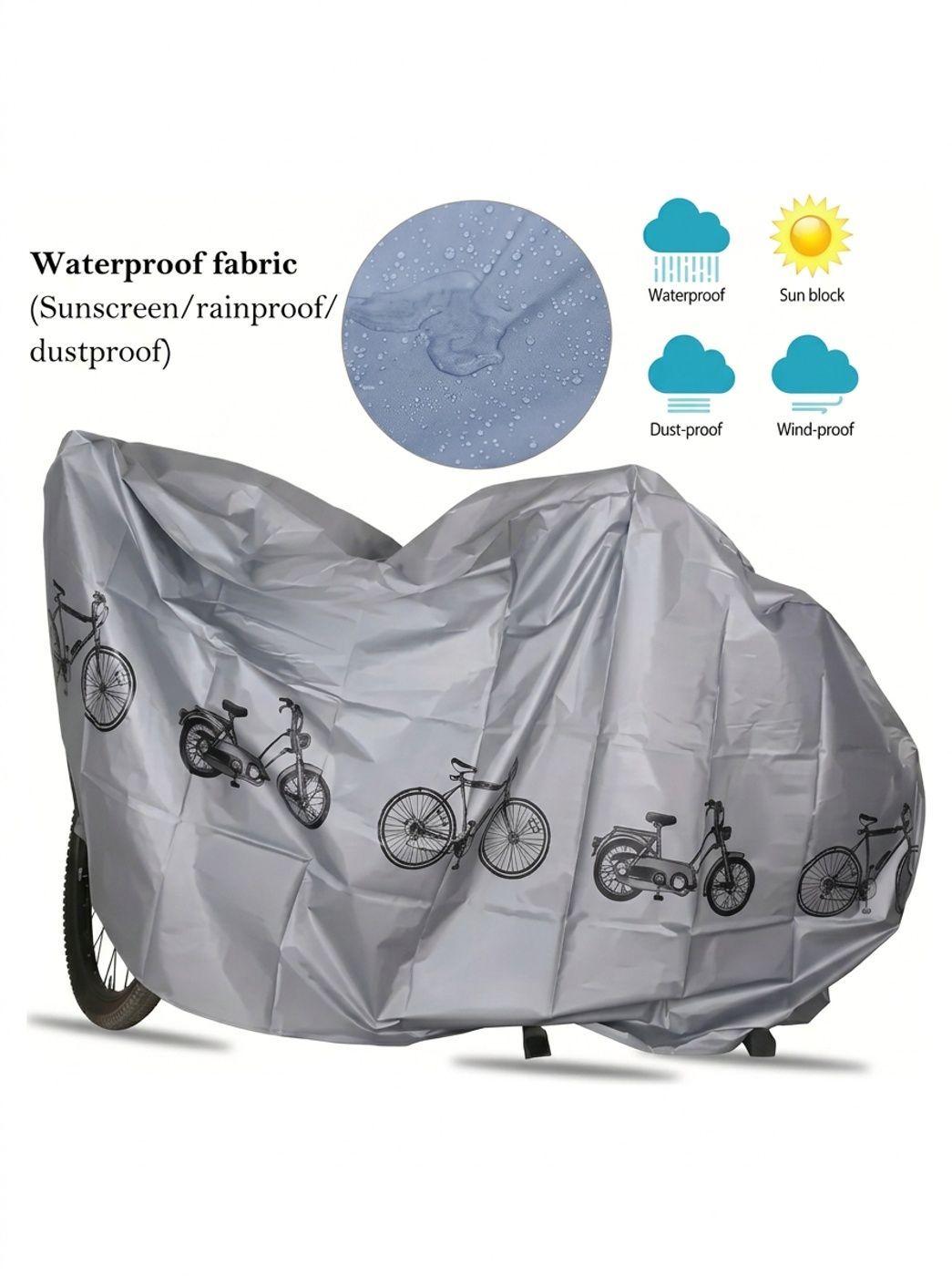 Funda Protectora Impermeable Para Bicicleta Y Moto-3