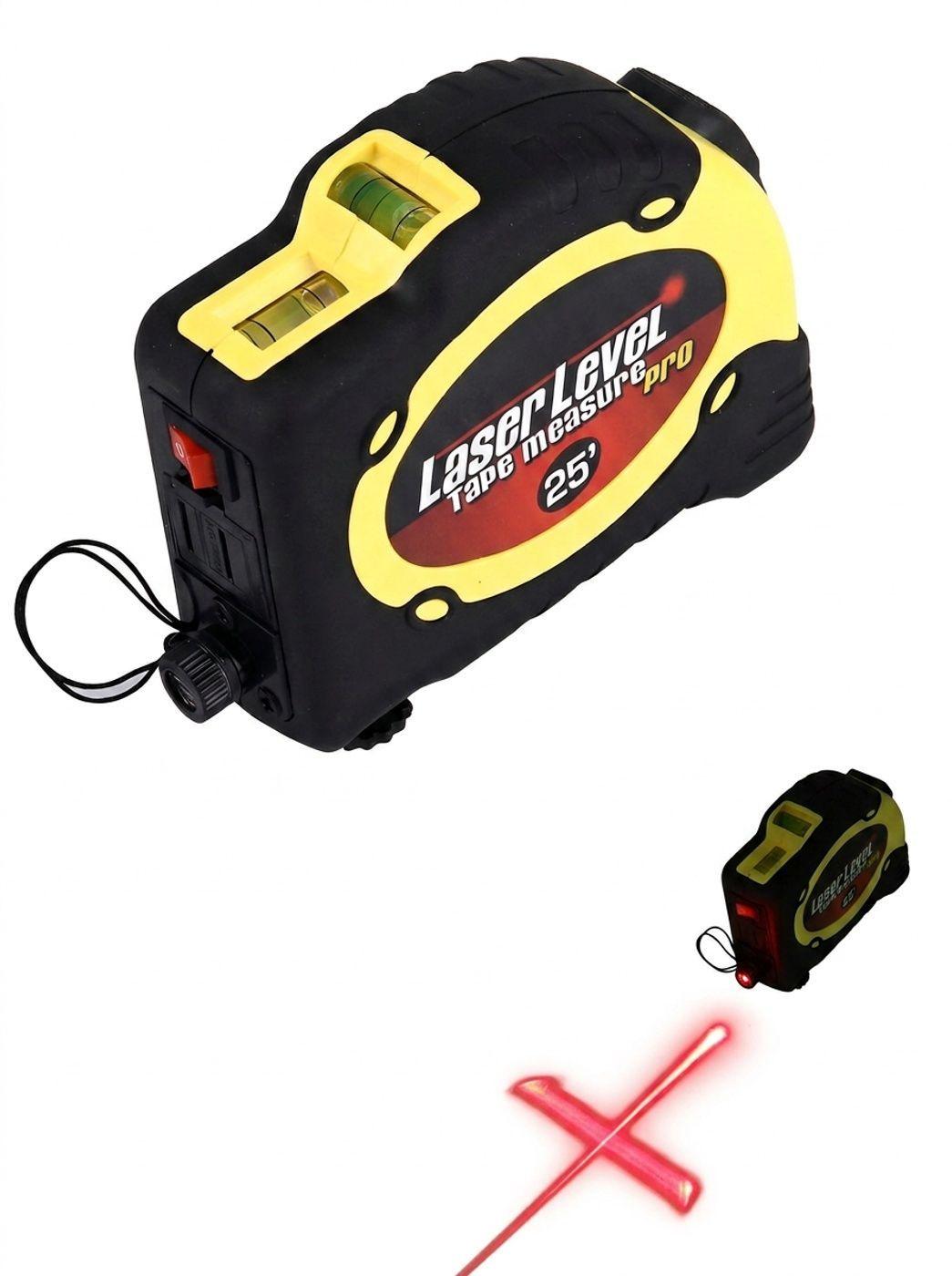 Huincha De Medir Nivel Laser Nivelador Cinta Métrica Huincha-6