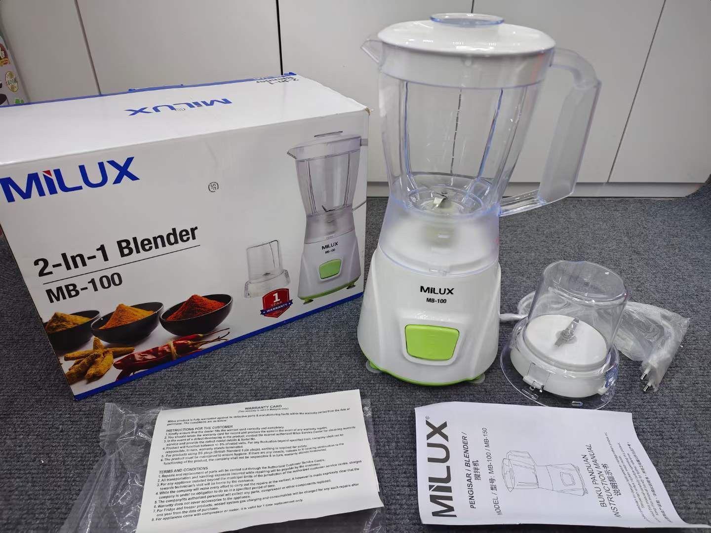 Licuadora De 1lts De Plastico Picatodo-3