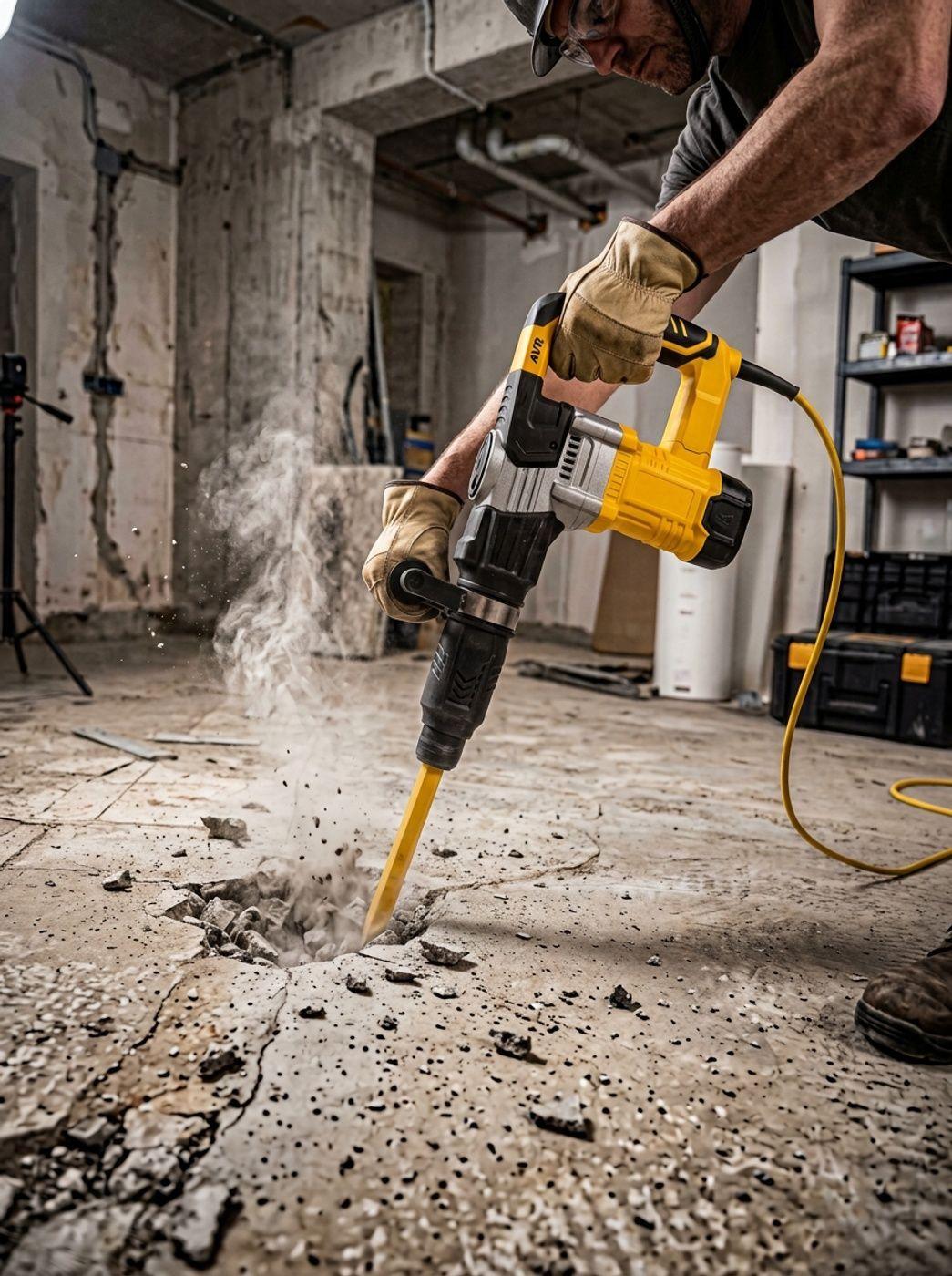 Martillo De Demolicion Electrico Profesional Cincel 1300w-4