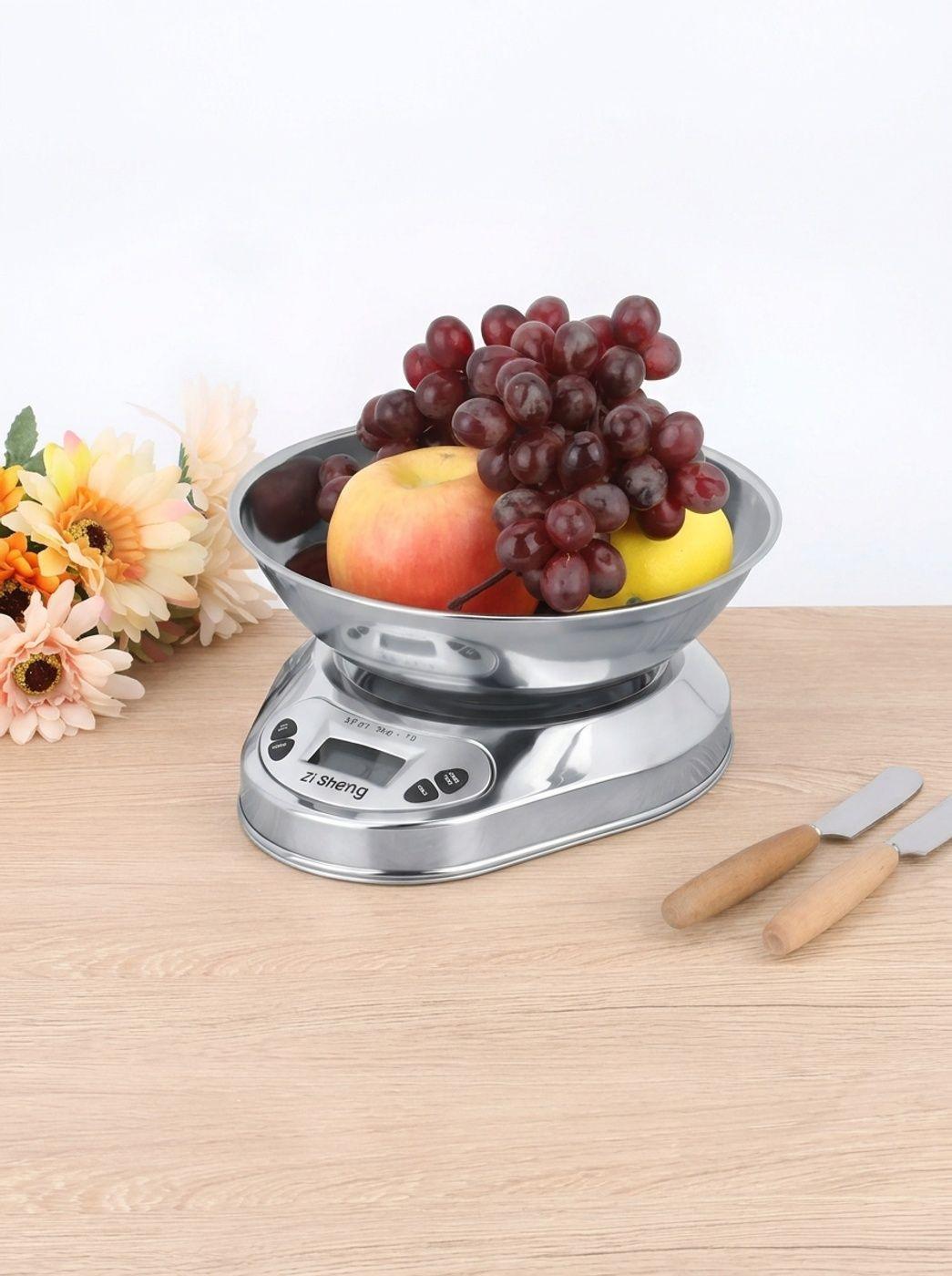 Pesa Gramera Pesa Digital Cocina Balanza Cocina 5kg-0.1g-4