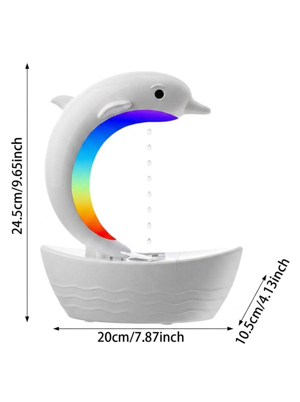 Humidificador Antigravedad Con Forma De Delfín-1