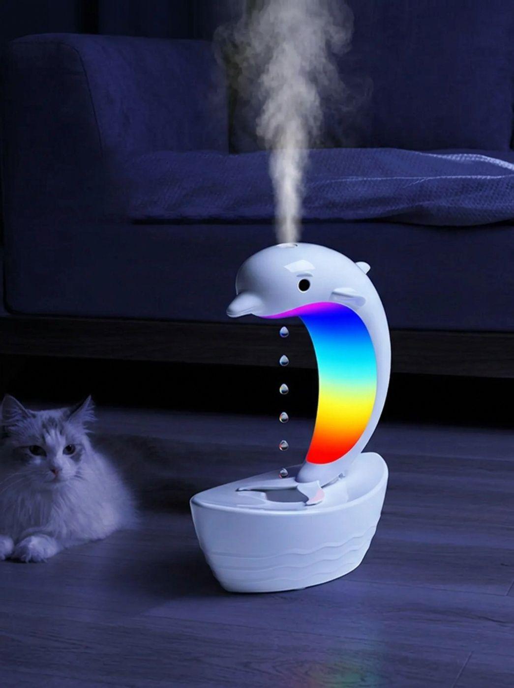 Humidificador Antigravedad Con Forma De Delfín-2