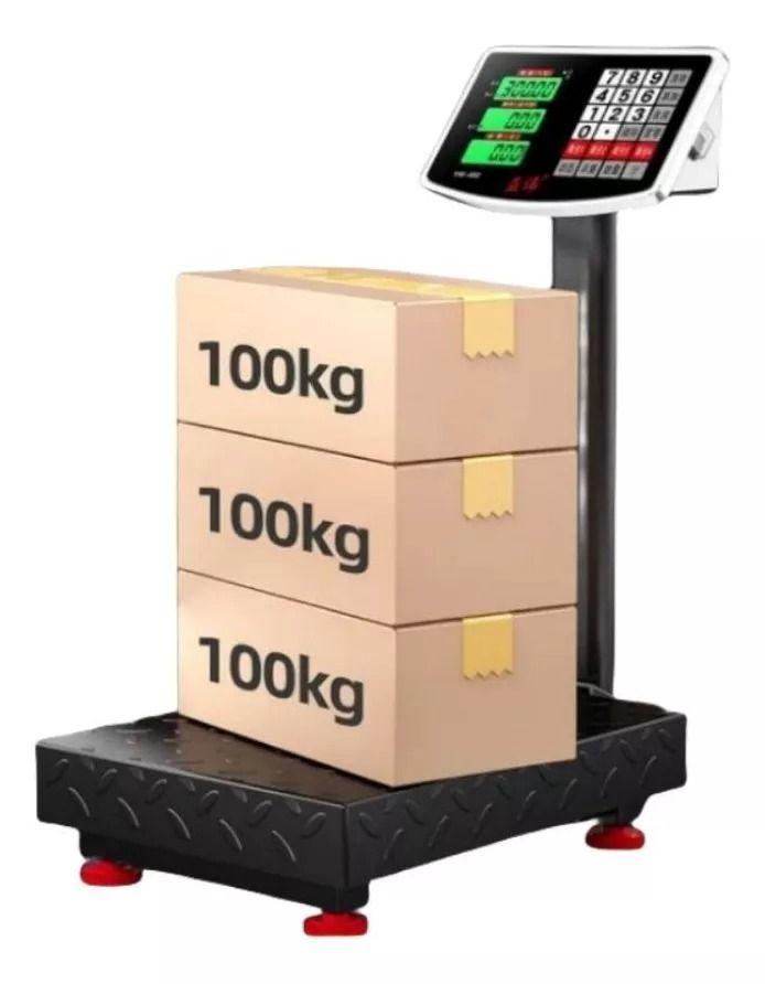 Balanza Digital 300 Kilos Base Inoxidable-0