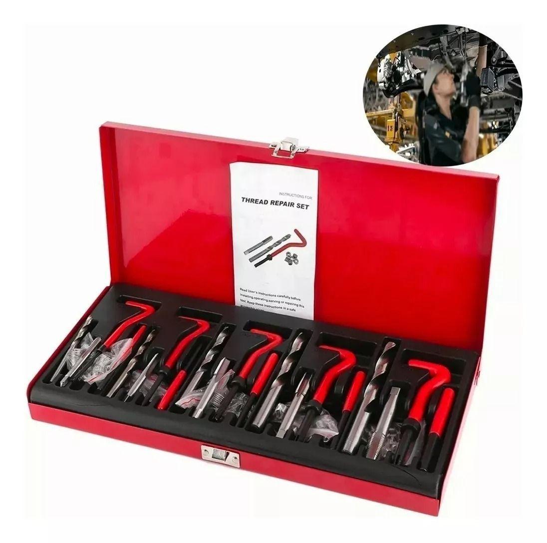 Kit De Reparación Con 131 Insertos Para Roscas-2