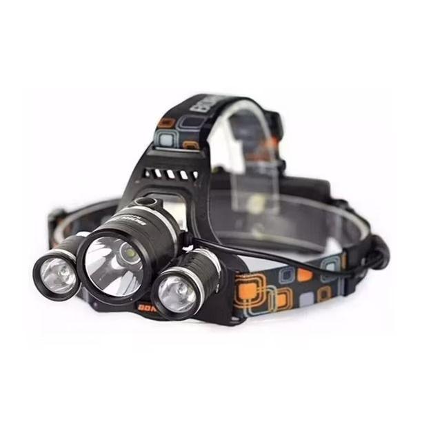 Linterna Led Minero Frontal Cabeza 3 Luces-2