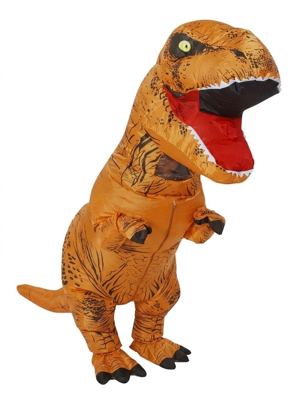 Disfraz Dinosaurio Inflable Tiranosaurio Rex Niño 120-150CM-4