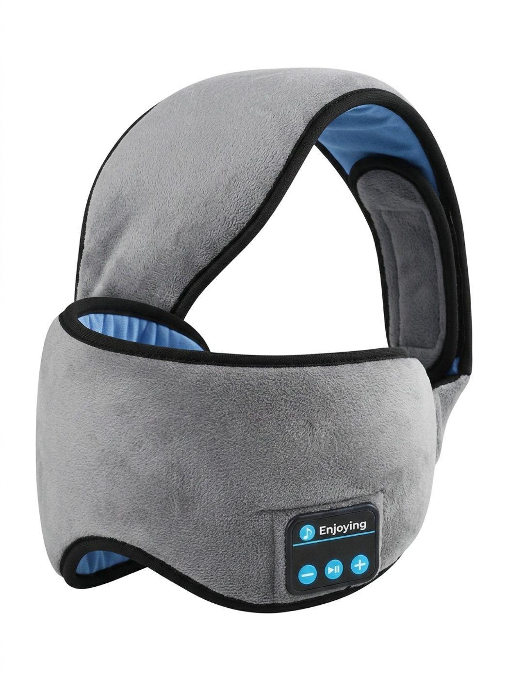 Antifaz Para Dormir Con Sonido Auriculares Bluetooth-4