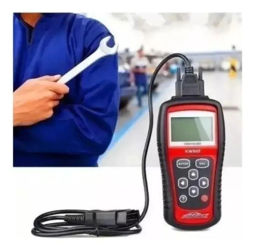 Escaner Automotriz Con Pantalla Lcd Retroiluminada Con Cable-2