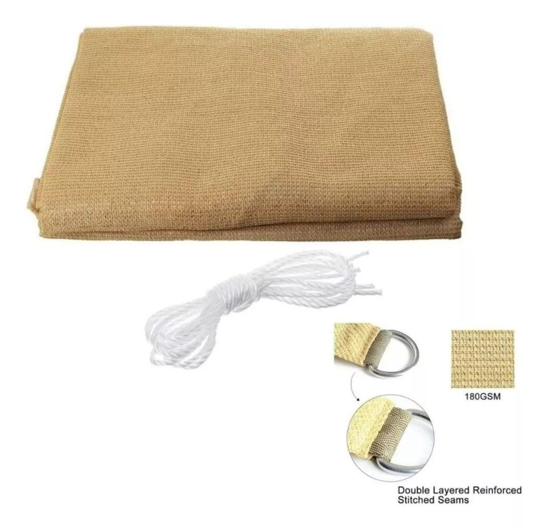Toldos vela Rectangular 6x4 Ideal para la protección UV-1