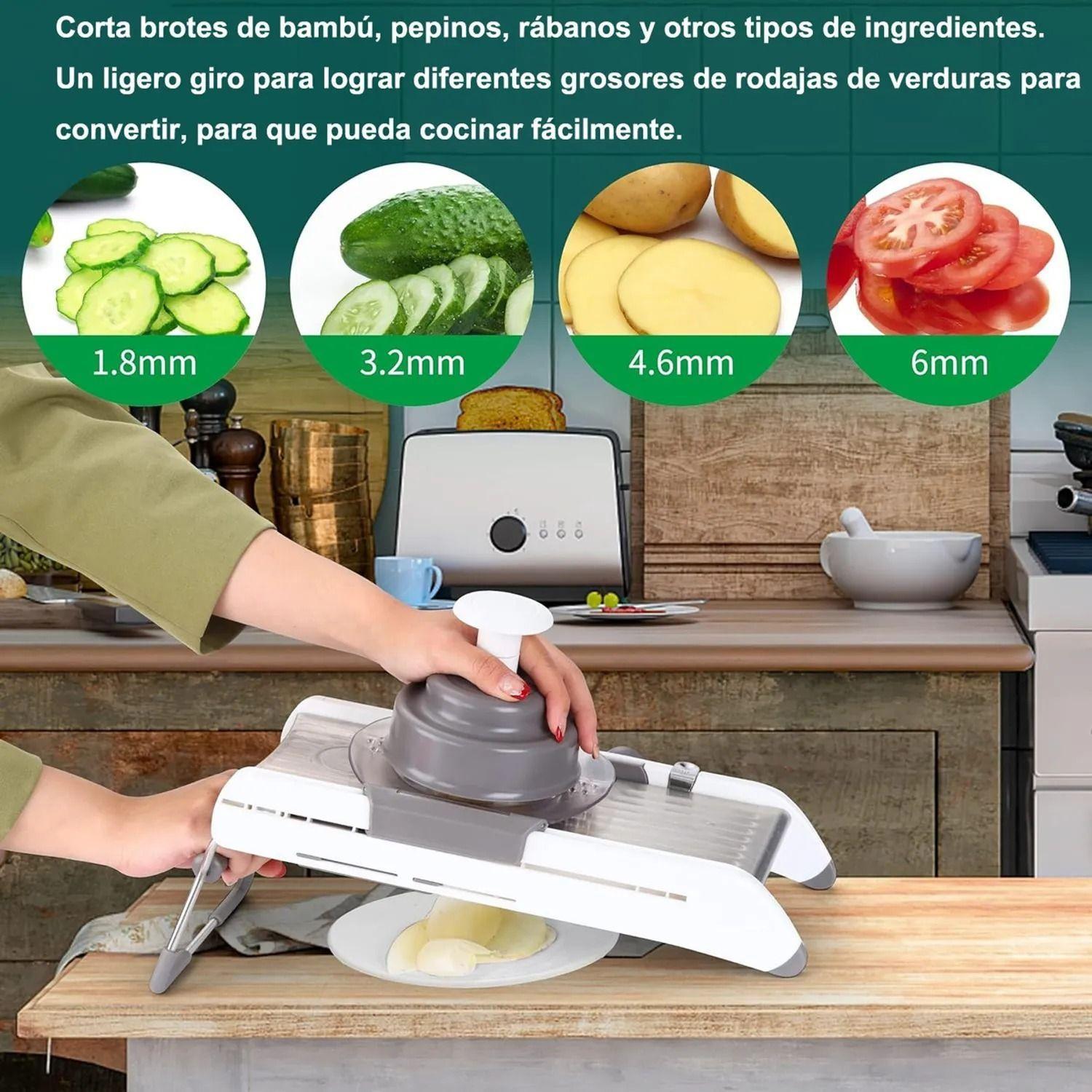 Picador Cortador Frutas Y Verduras Manual Multiuso-4