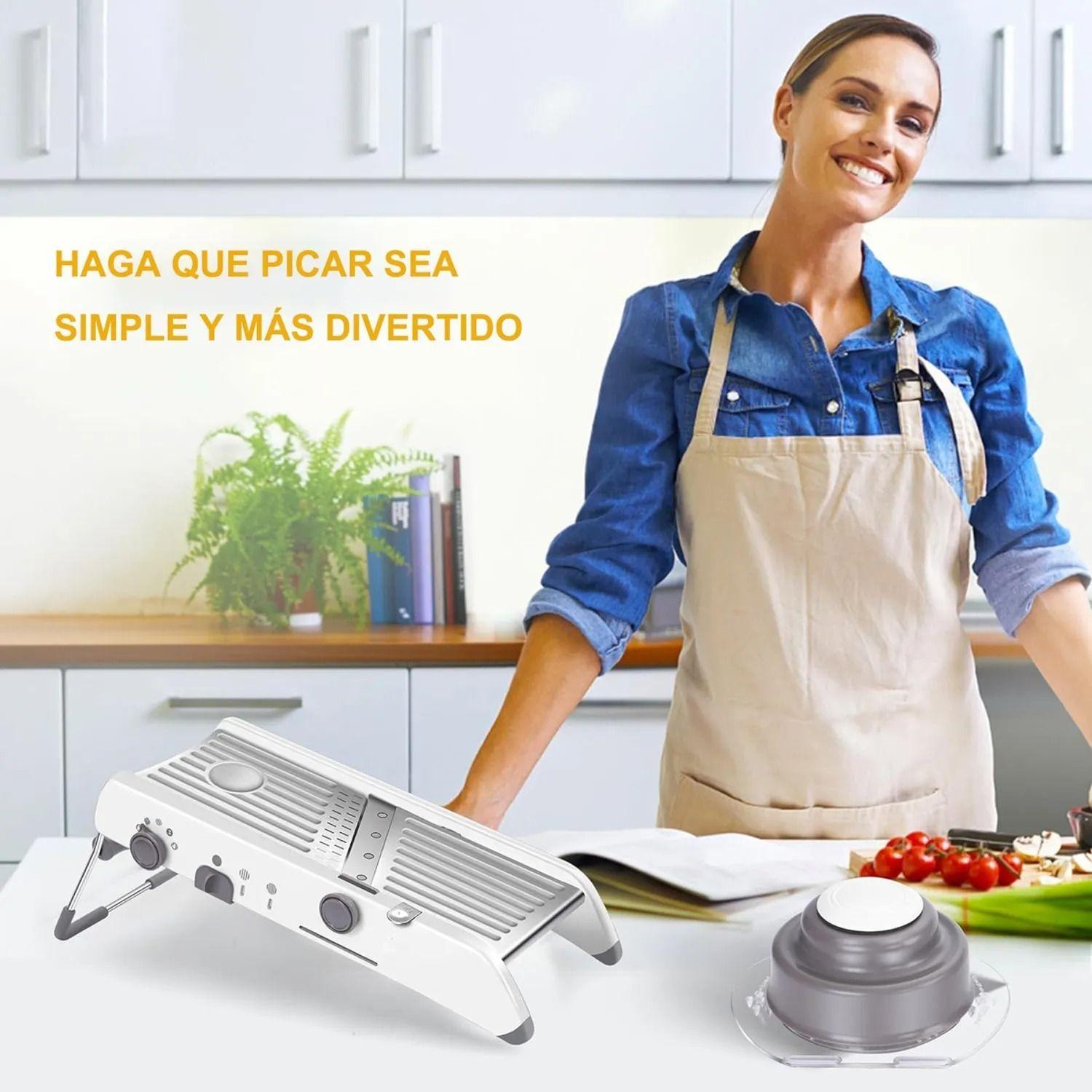 Picador Cortador Frutas Y Verduras Manual Multiuso-6