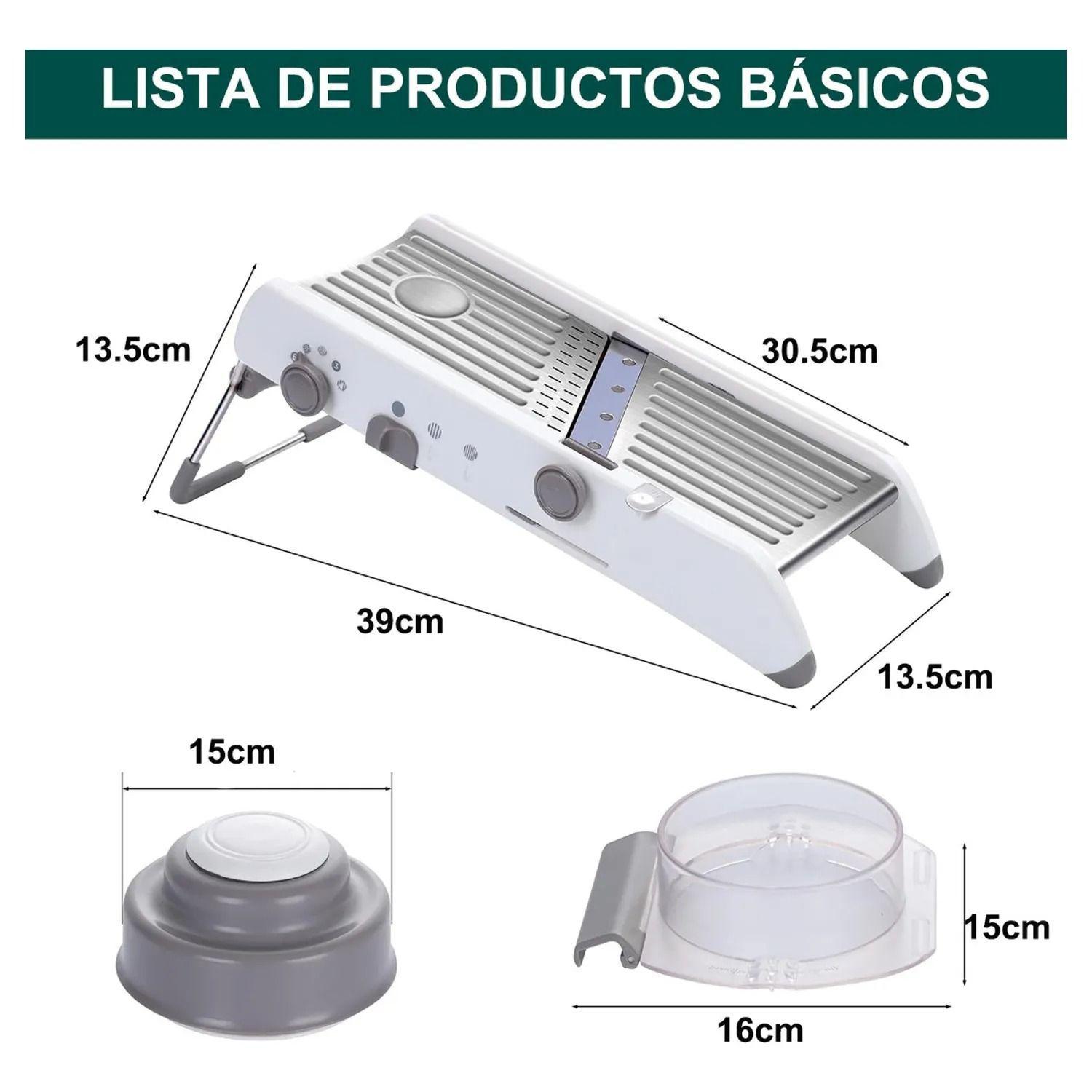 Picador Cortador Frutas Y Verduras Manual Multiuso-8