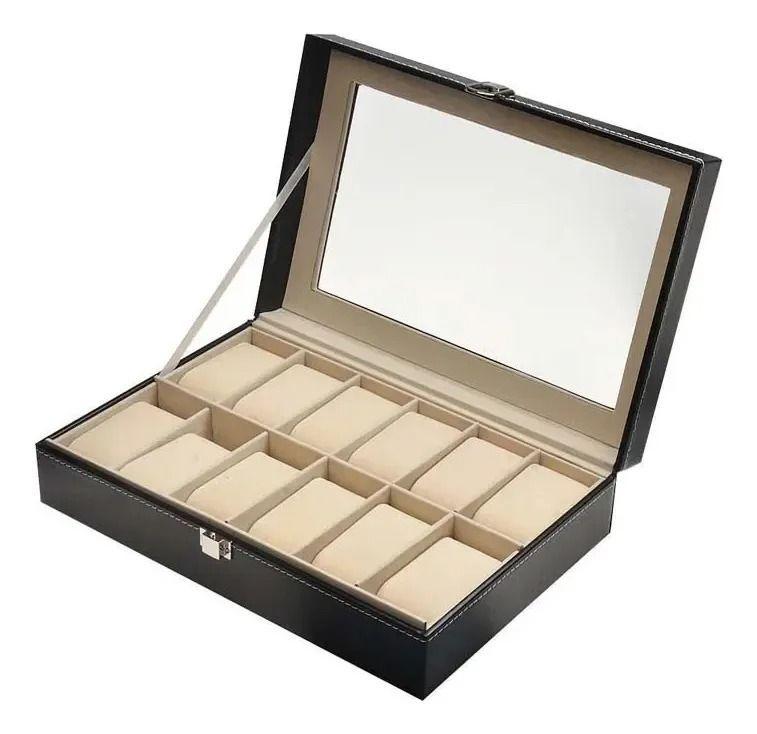 Caja Organizador Relojes Estuche Para Relojes Relojeria 12pc-4