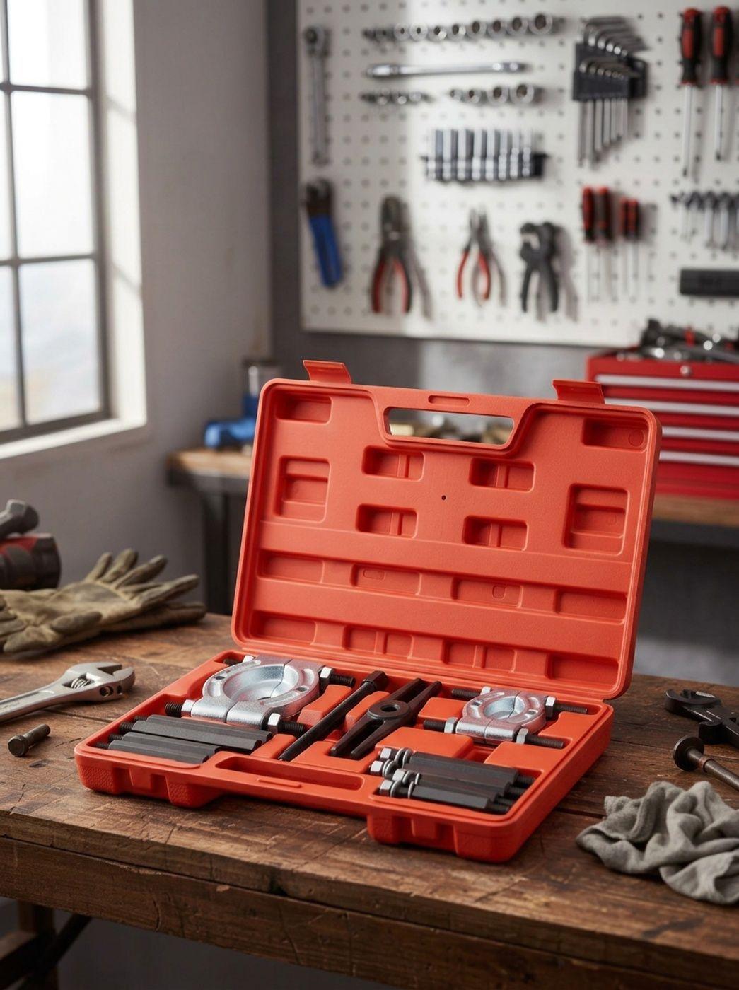 Kit Extractor Y Separador De Rodamientos 14 Pieza-3