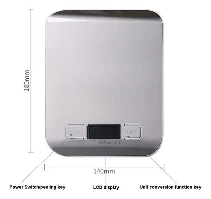Pesa Digital Cocina Bascula 1g 5kg-3