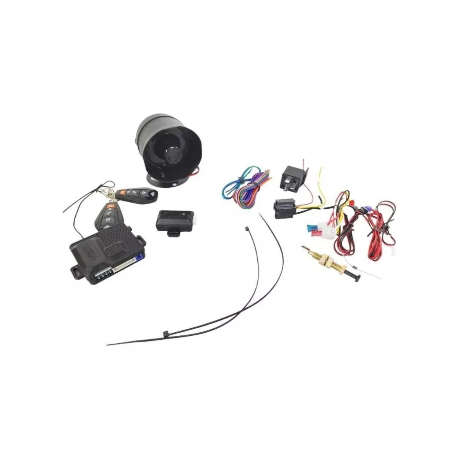 Alarma 2 Controles Seguridad Automóvil Camioneta Nemesis Gold-4