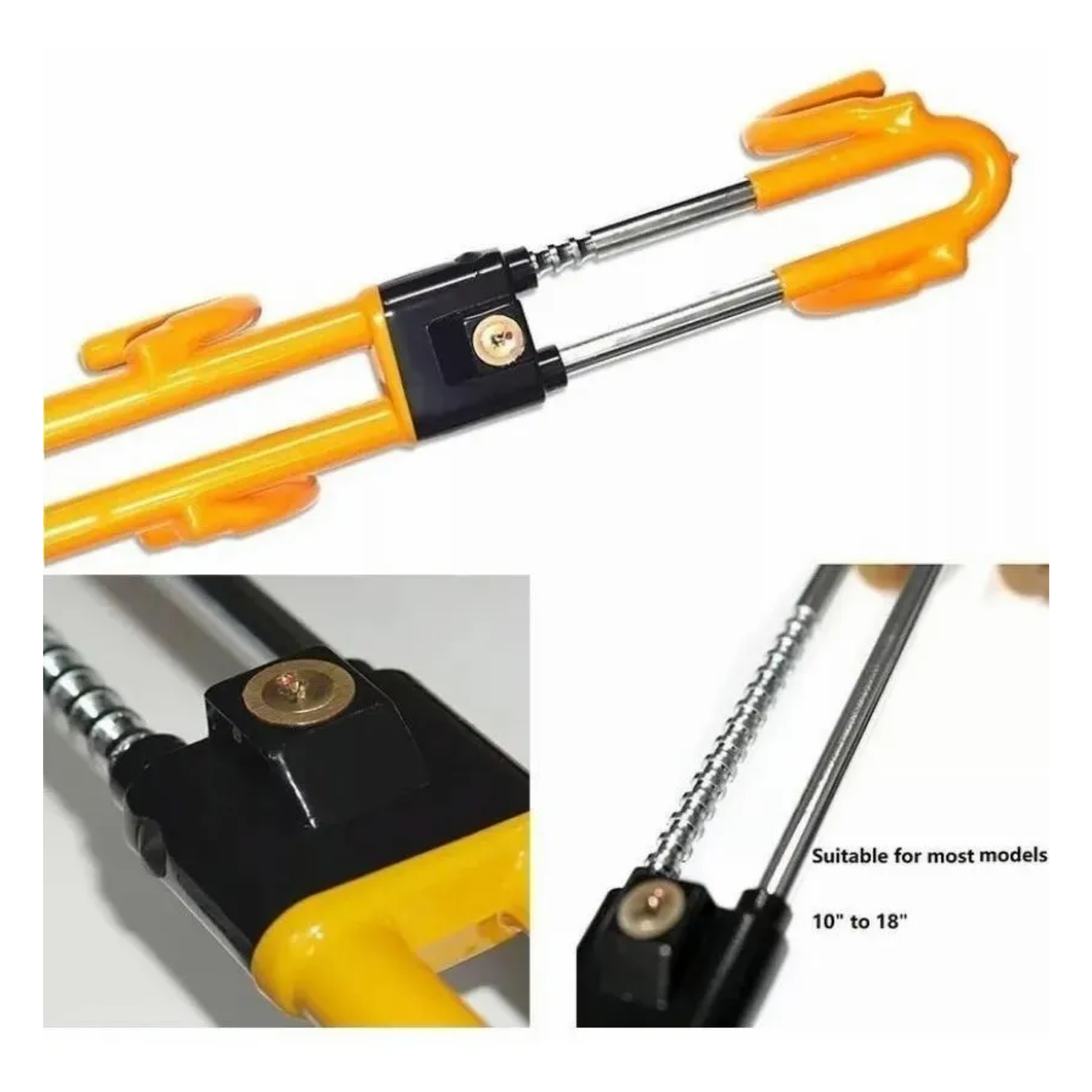 Trabavolante Llave Seguridad Bloqueo Antirrobo 51,8x11,2x10,4 CM-4
