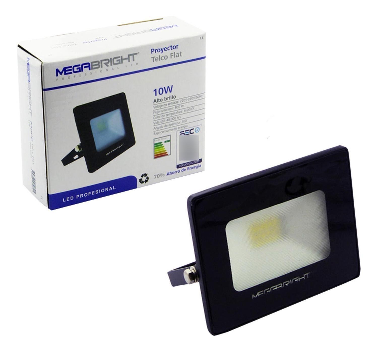 Foco Halógeno LED 10 Watt Luz Fría 6000 Lúmenes-2