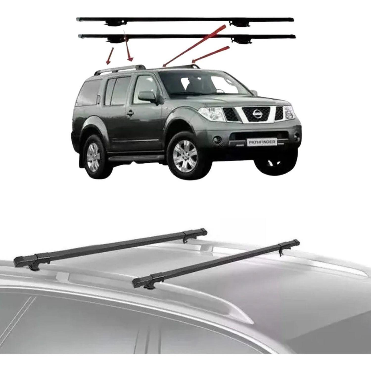 Parrilla Auto Barra Porta Equipaje Universal Techo 120 CM-3