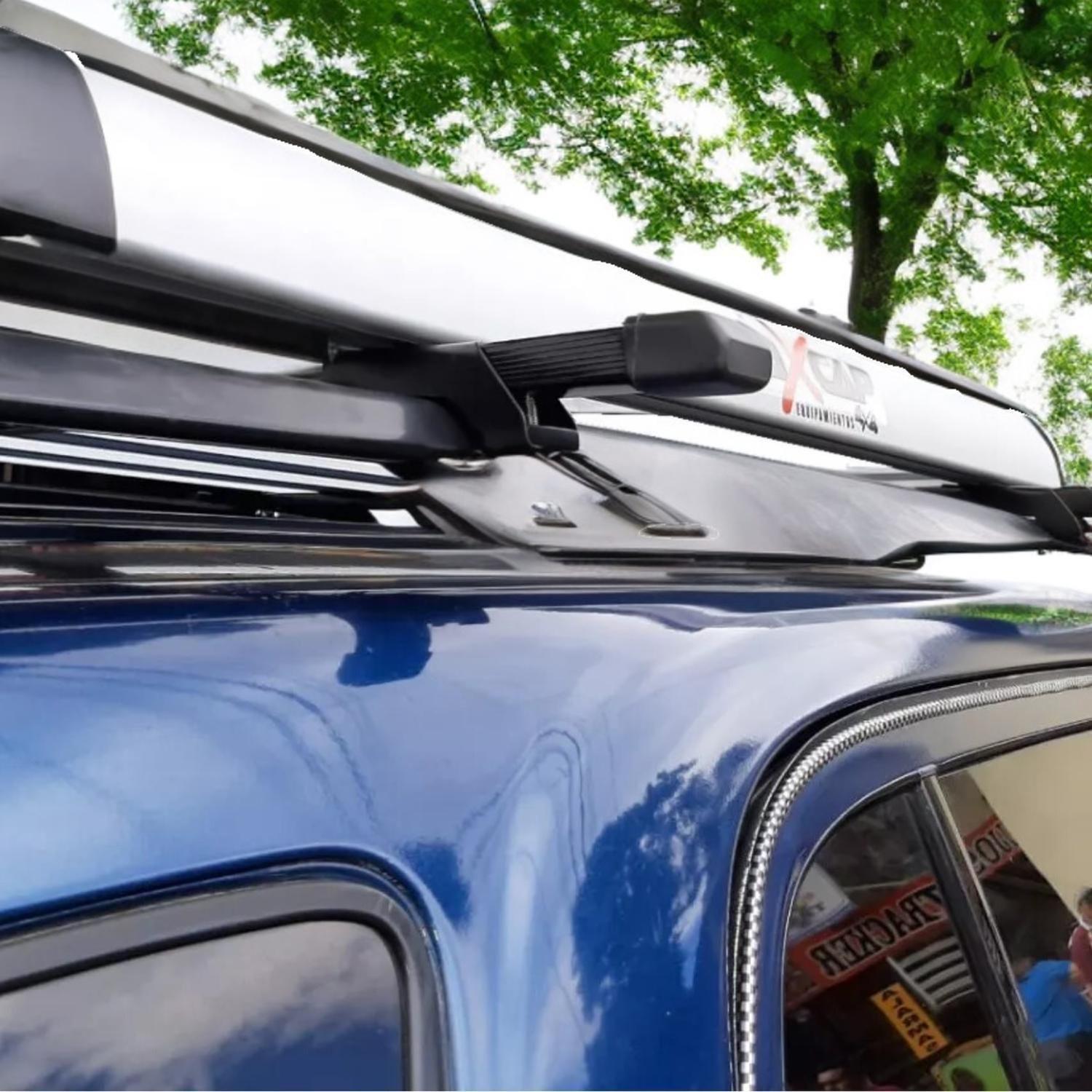 Parrilla Auto Barra Porta Equipaje Universal Techo 120 CM-5