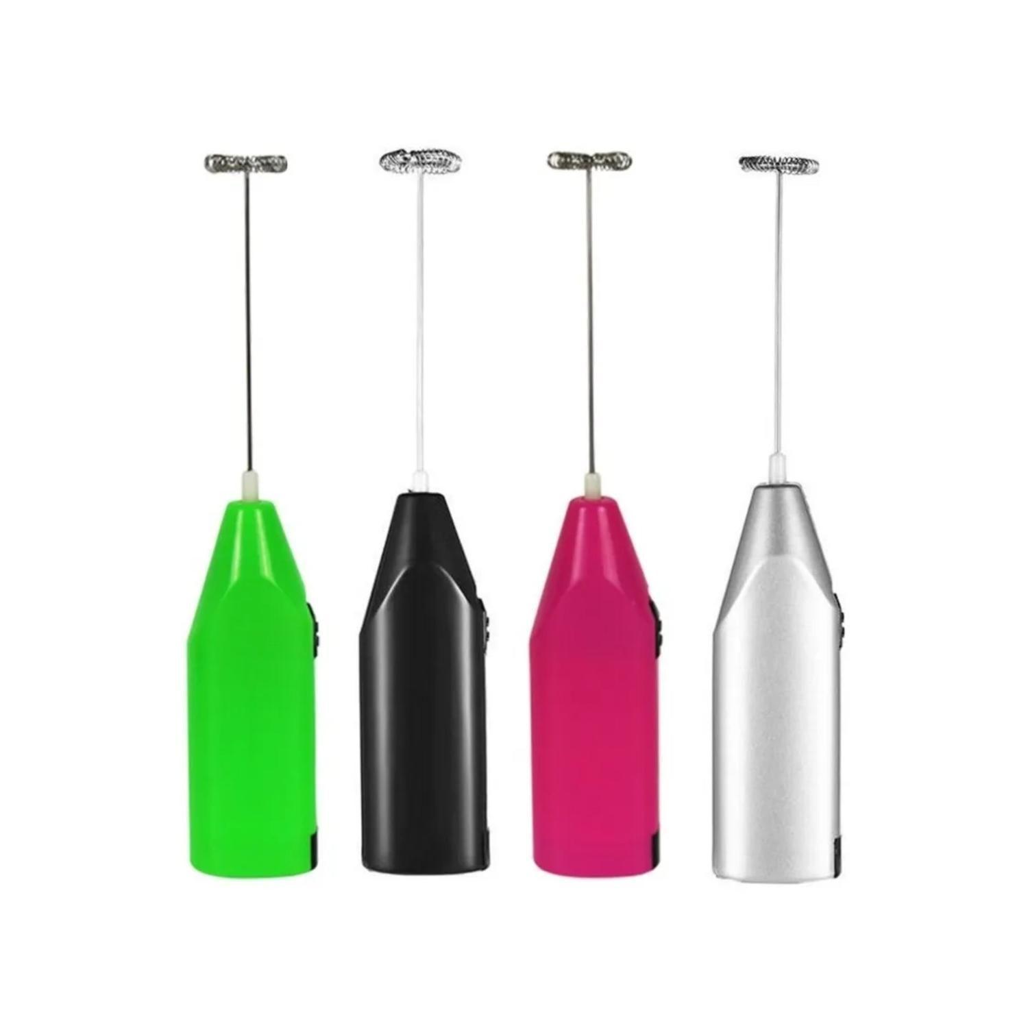 Mini Batidor Revolver Cafe Espuma Leche Verde-2