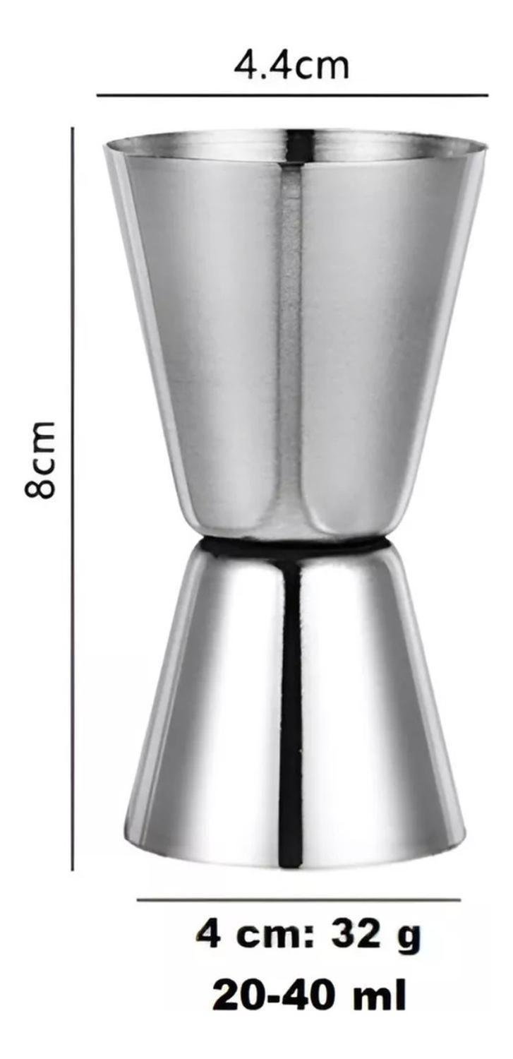 Medidor Dosificador Tragos Onza Bar Bartender 20-40 ML-2