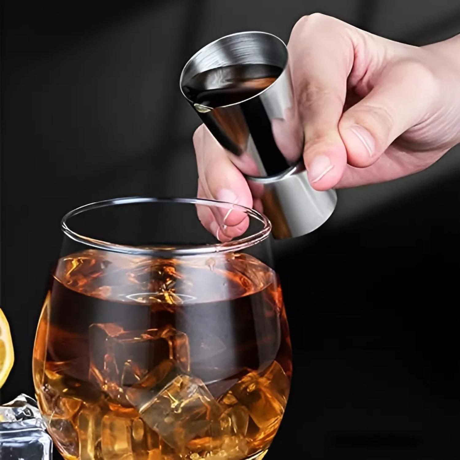 Medidor Dosificador Tragos Onza Bar Bartender 20-40 ML-4