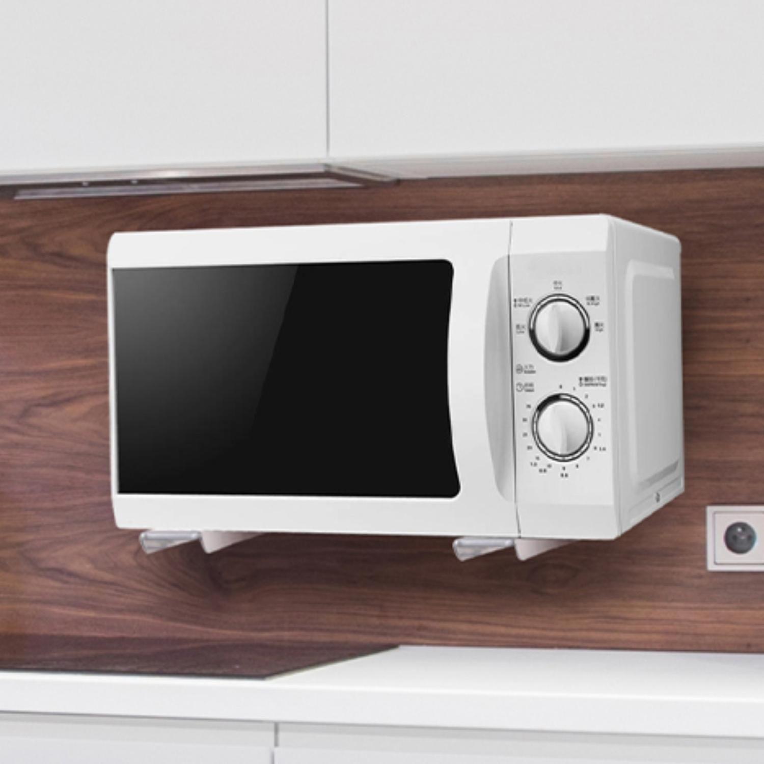 Soporte Organizador Multifuncional Microondas Horno Eléctrico 30 KG Blanco-3