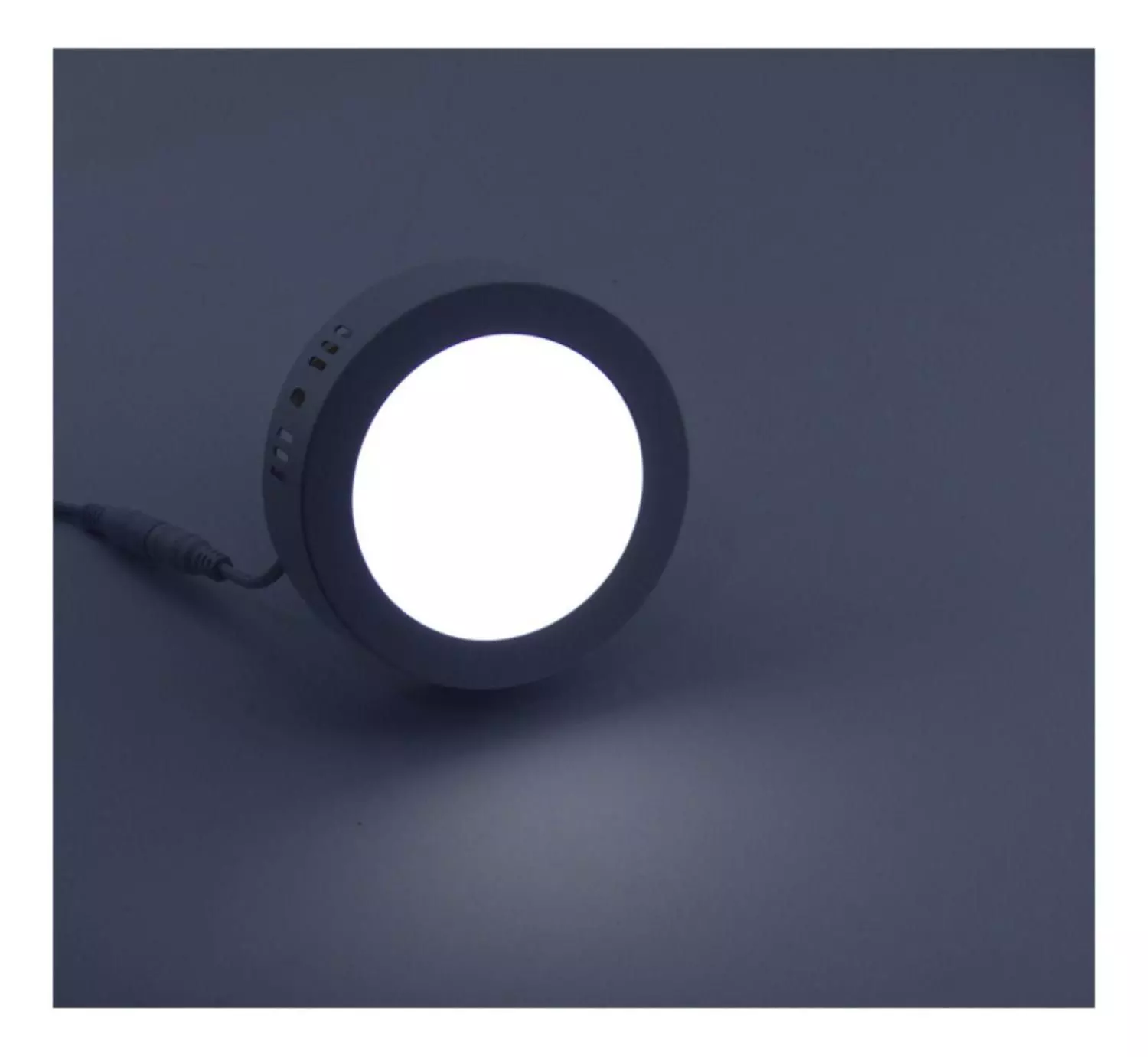 Foco LED Panel Sobrepuesto 6 Watt Luz Fría-4