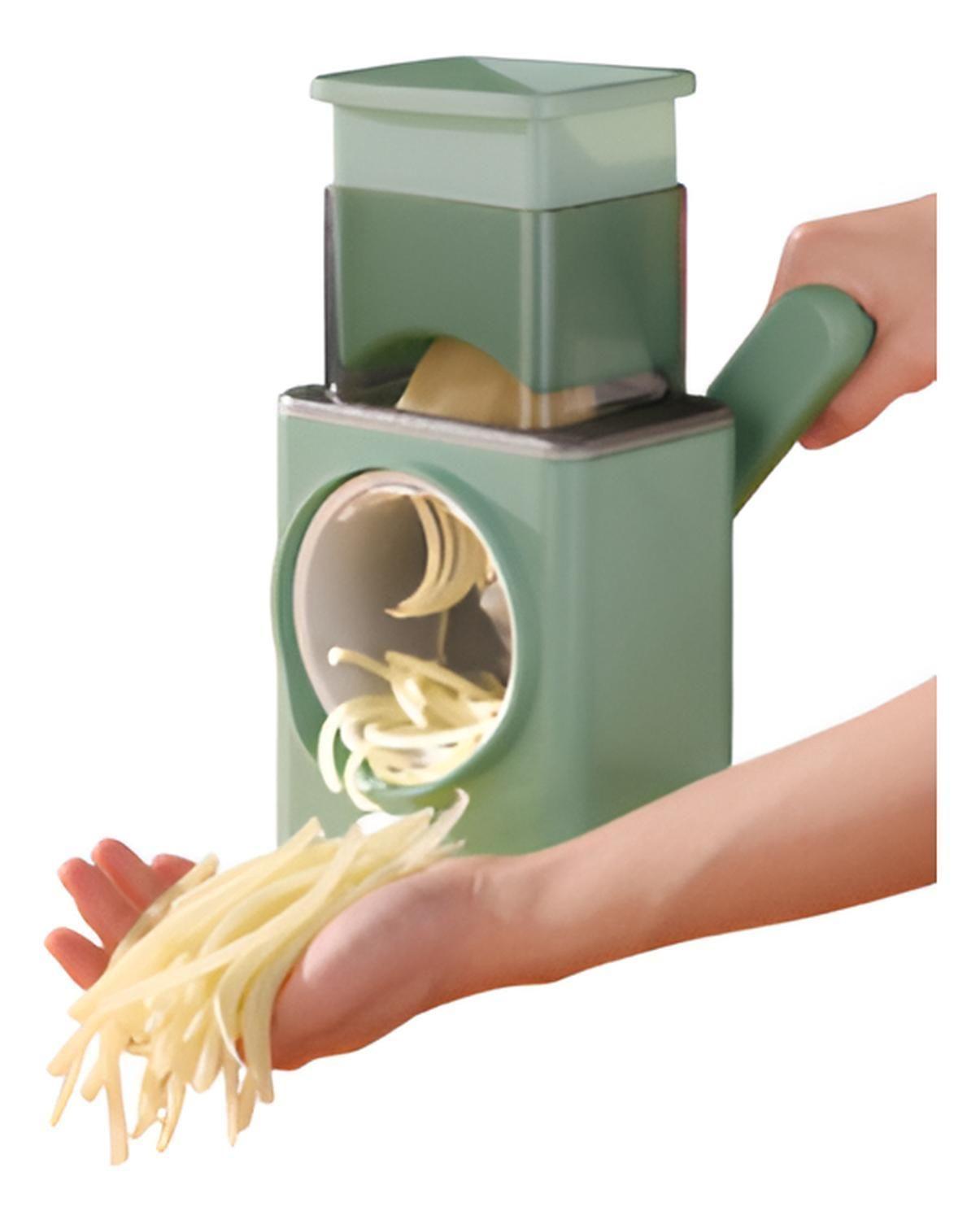 Picador Procesador Verduras Manual Verde 32x11 CM-2