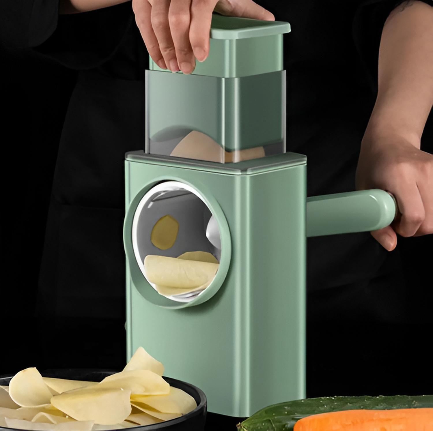 Picador Procesador Verduras Manual Verde 32x11 CM-4