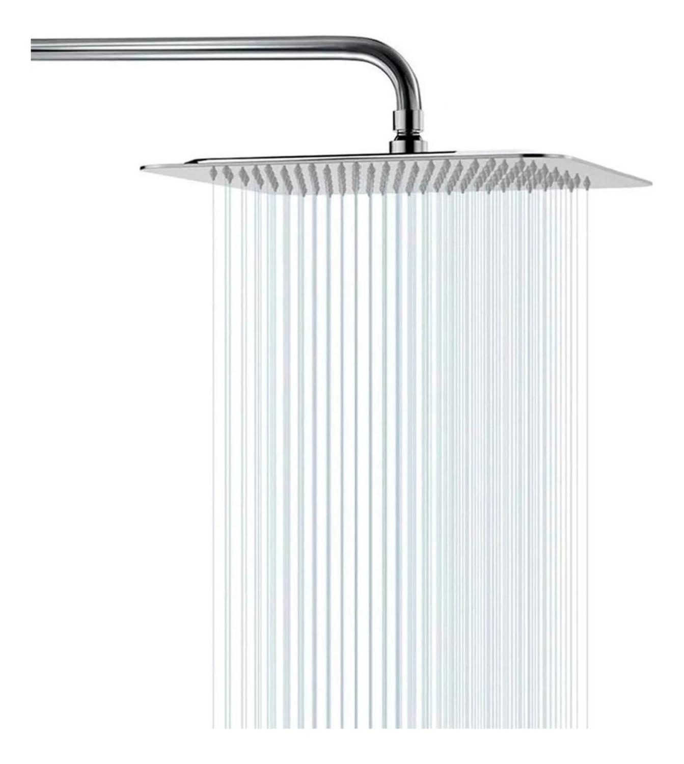 Plato Ducha Plano 20 CM Conexión 1/2 Pivotable-2