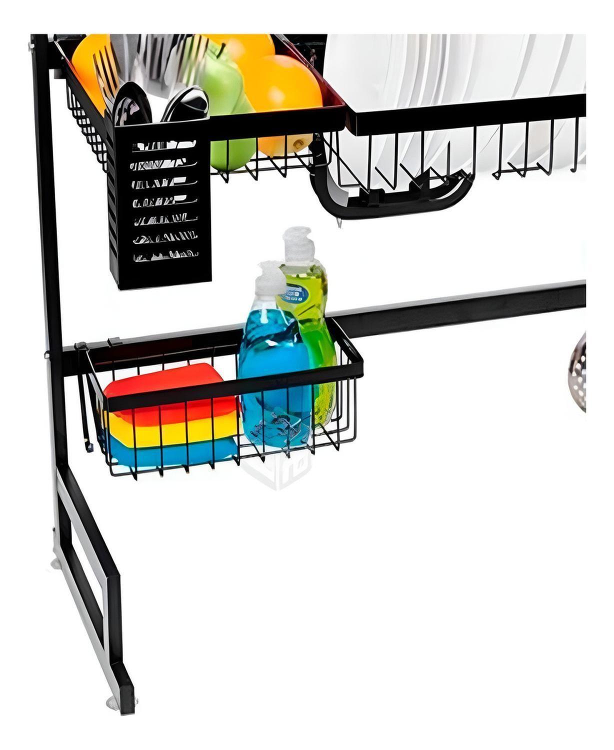 Rack Escurridor Estante Secador Organizador Platos Vajilla-3